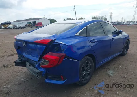 2017 Honda Civic Lx from USA, damaged, VIN 19XFC2F56HE028890